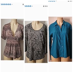 Size XL blouses bundle